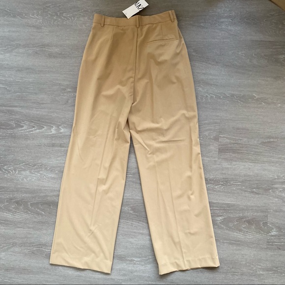 Zara Pleated Wide Leg Pants - Picture 13 of 16